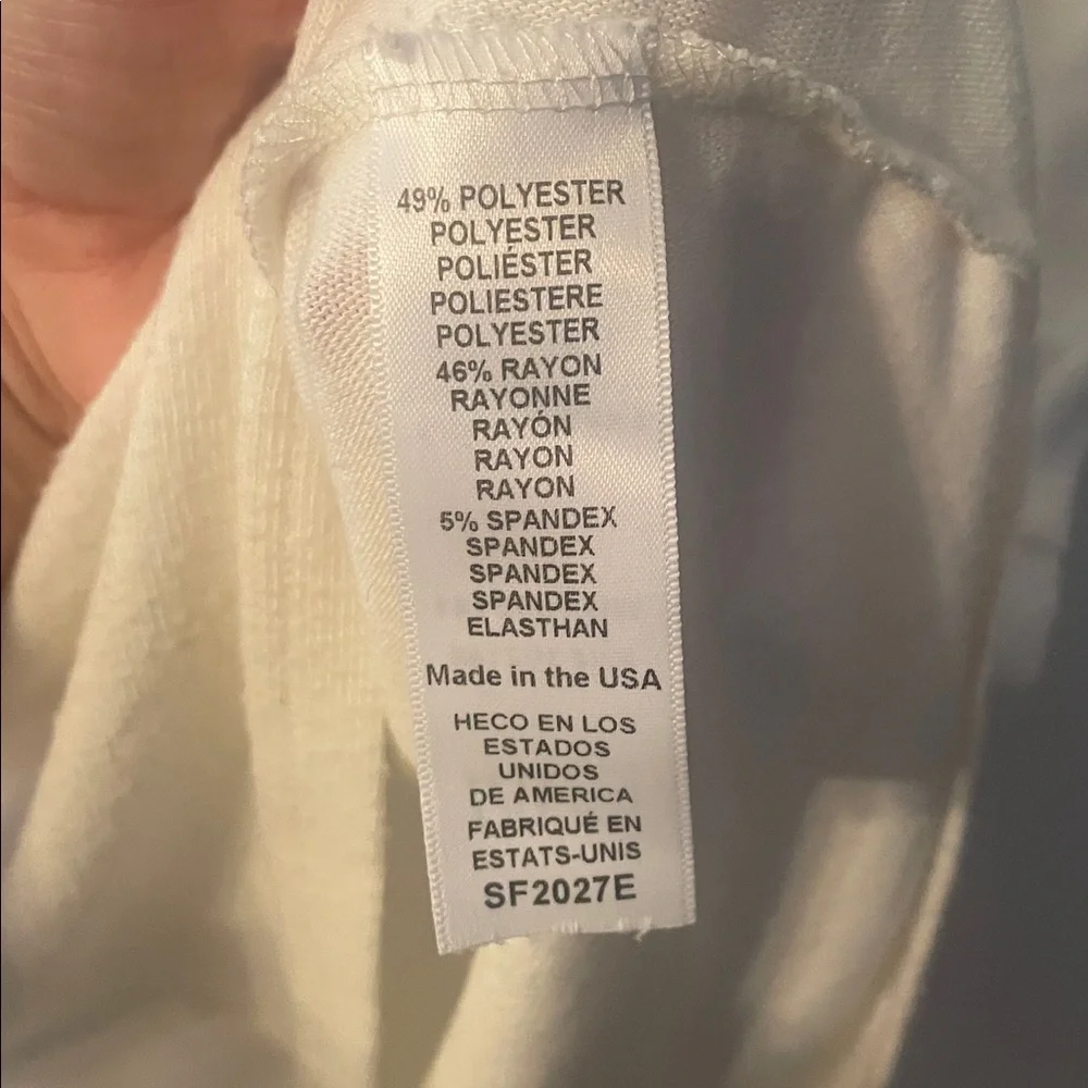 Michael‎ Stars Medium Made in the USA White Pullover Oversized Tee Comfort